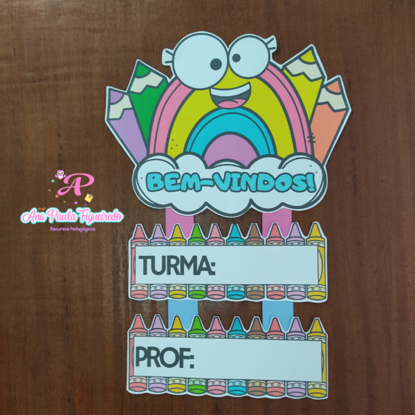 Kit Decoração de sala de aula (colorir) - Image 6