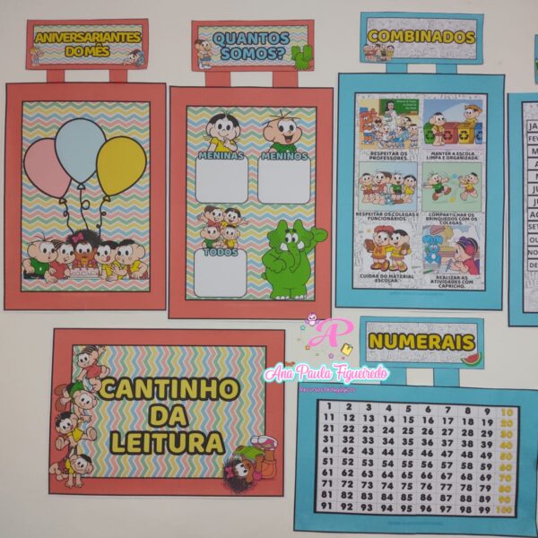 Kit Decoração Turma da Mônica - Image 12