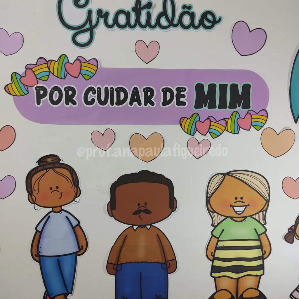 Painel – Dia de quem cuida de mim - Profª Ana Paula Figueiredo