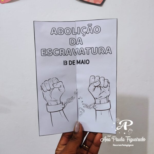 Lapbook- Abolição da Escravatura