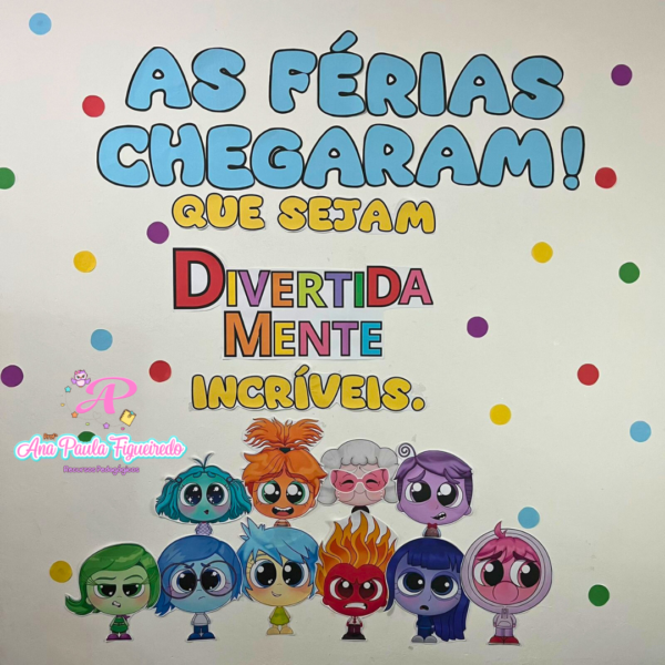 Painel de férias- Divertidamente - Image 4