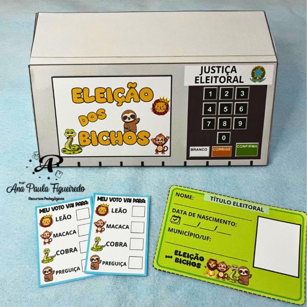 Kit Eleição dos Bichos - Image 3