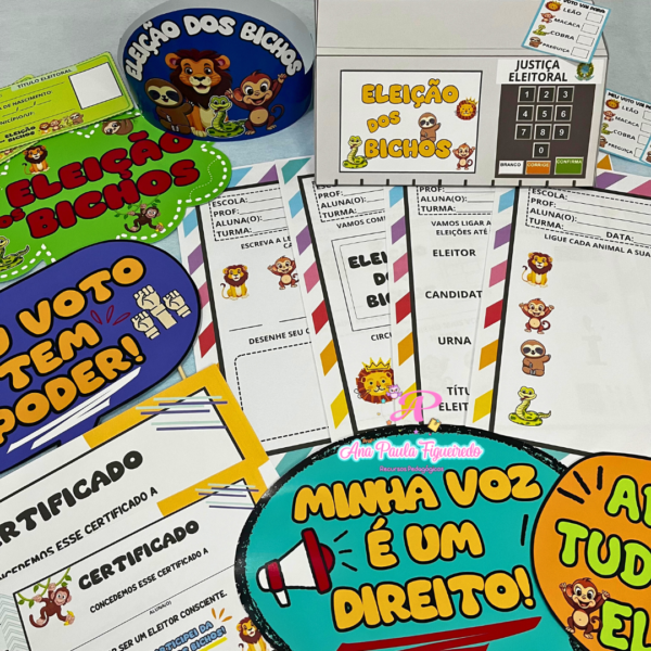 Kit Eleição dos Bichos - Image 22