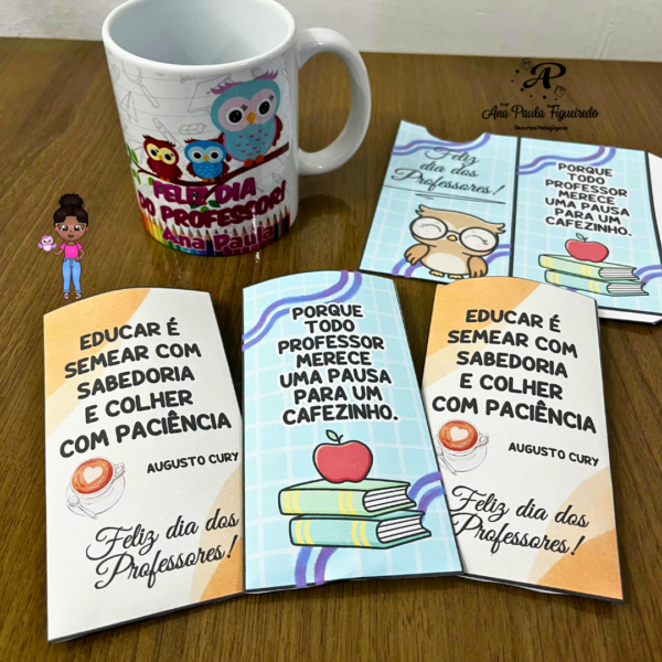 Lembrança dia dos professores-Sachê de café - Image 4