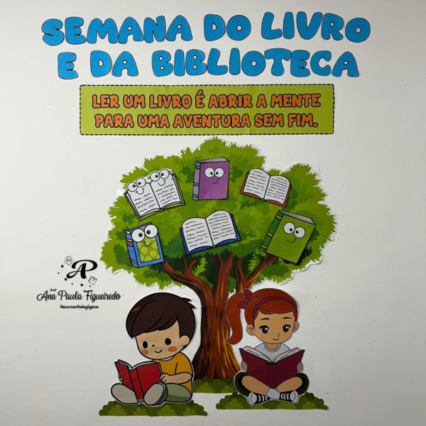 Painel semana do livro + leitômetro