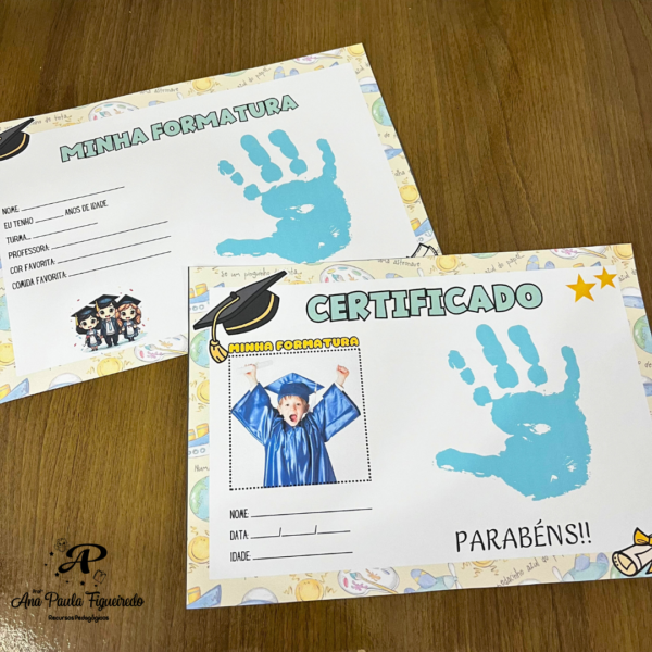 Certificado de formatura