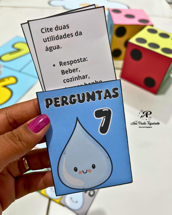 💦 Amarelinha dia da água - Imagem 3