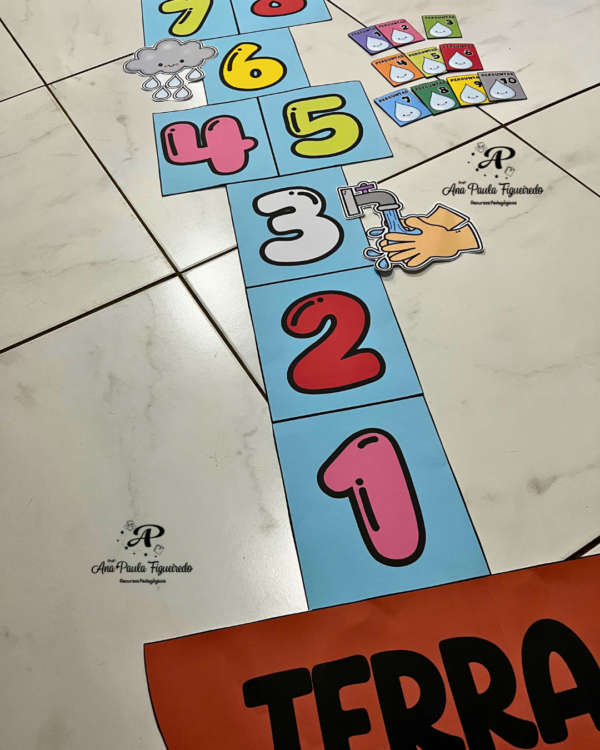 💦 Amarelinha dia da água - Imagem 7