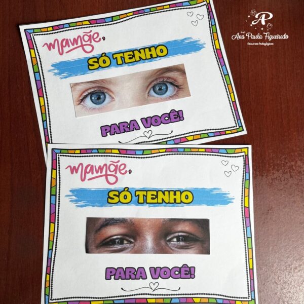 Cartão só tenho olhos para a mamãe - Imagem 2