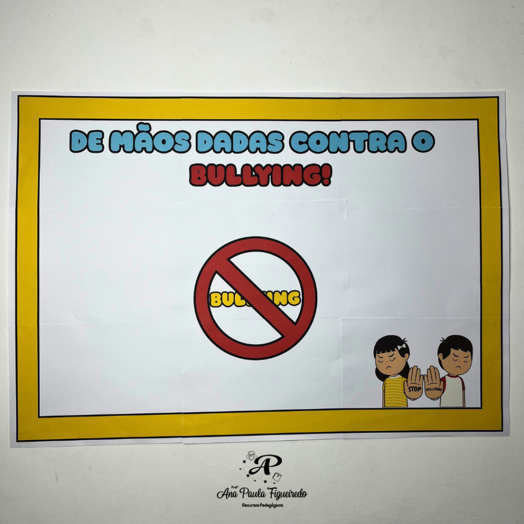 Cartaz Combate Ao Bullying Prof Ana Paula Figueiredo