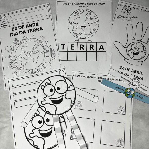 Atividades+bracelete dia da Terra