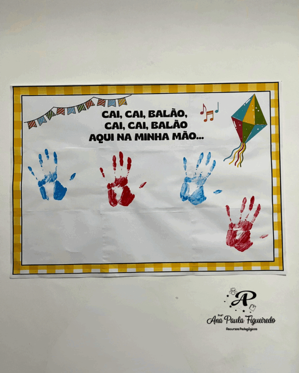 ✨ Cartaz - Cai, cai balão