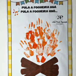 Cartaz Pula Fogueira