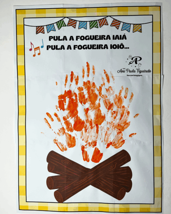 Cartaz Pula Fogueira