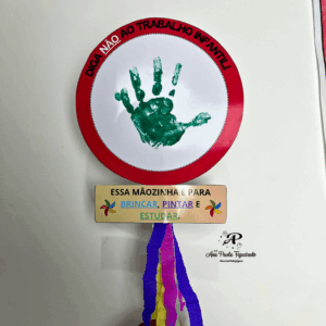 Lembrança combate ao trabalho infantil