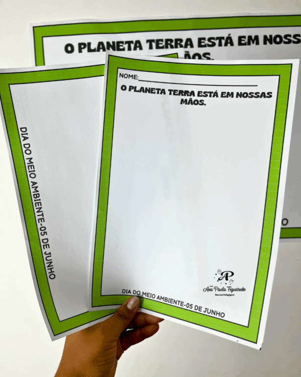 Cartaz do Meio Ambiente+atividade - Imagem 3