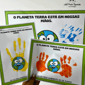 Cartaz do Meio Ambiente+atividade