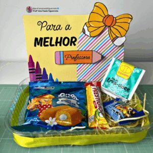 Arte para lembrança de dia dos professores