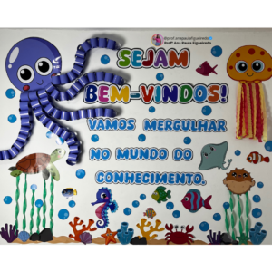 Painel Fundo do mar